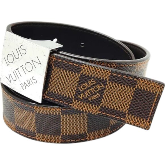 954242BT (L3) Louis Vuitton Belt Brown Damier - Picture 1 of 10